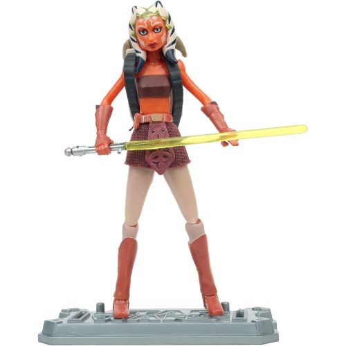 해즈브로 Hasbro Star Wars 2010 Clone Wars Animated Action Figure CW No. 17 Ahsoka Tano