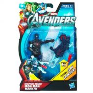 Hasbro The Avengers 2012 Movie Series Reactron Armor Iron Man Mark VI 4 inch Action figure