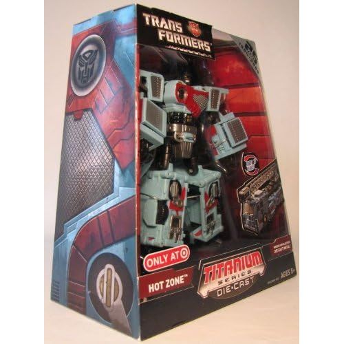 해즈브로 Transformers Universe Hasbro Titanium Series DieExclusive Die Cast Figure Hot Zone