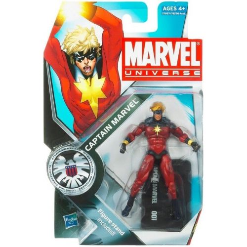 해즈브로 Hasbro Marvel Universe 3 3/4 Inch Series 12 Action Figure #1 Captain Marvel