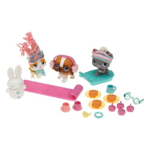 해즈브로 Hasbro Littlest Pet Shop Snowfall Fun Playset