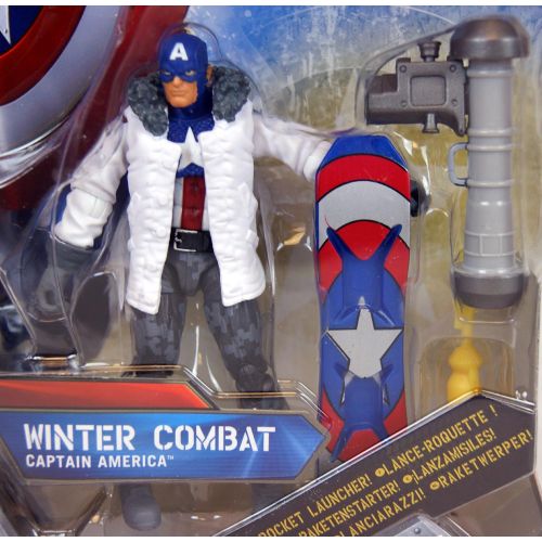 해즈브로 Hasbro Captain America Movie 4 Inch Series 2 Action Figure Winter Combat Captain America