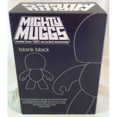 해즈브로 Hasbro Mighty Muggs Blank Black - Create Your Own