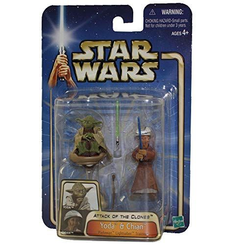 해즈브로 Hasbro Star Wars-Yoda and Chian Padawan Lightsaber Training #15