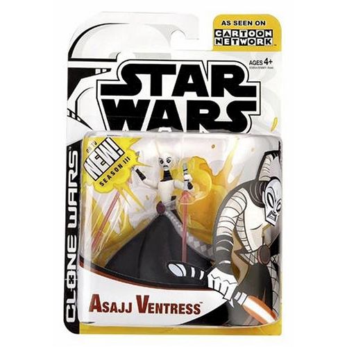 해즈브로 Hasbro Star Wars Animated Figure ASAJJ VENTRESS