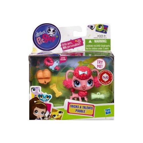 해즈브로 Hasbro Littlest Pet Shop Tricks Talents Figure Poodle