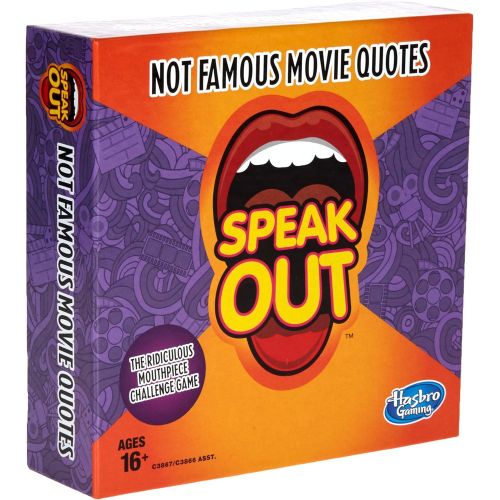 해즈브로 Hasbro Gaming Speak Out Expansion Pack: Not Famous Movie Quotes