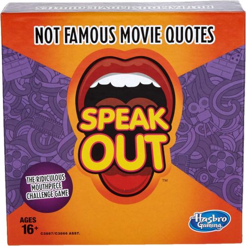 해즈브로 Hasbro Gaming Speak Out Expansion Pack: Not Famous Movie Quotes