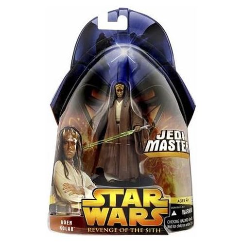 해즈브로 Hasbro Star Wars Episode III Revenge of the Sith Jedi Master AGEN KOLAR Figure #20