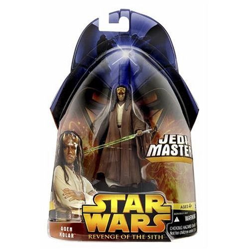 해즈브로 Hasbro Star Wars Episode III Revenge of the Sith Jedi Master AGEN KOLAR Figure #20