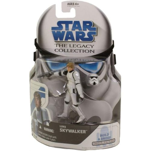 해즈브로 Hasbro Star Wars Legacy Collection 2008 Droid Factory Luke Skywalker Action Figure BD30 [Stormtrooper]