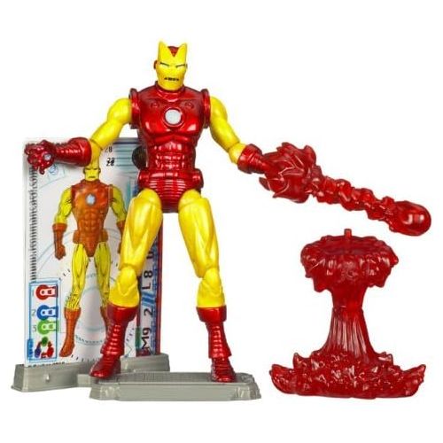 해즈브로 Hasbro Iron Man 2 Comic Series 4 Inch Action Figure Classic Iron Man