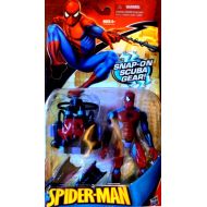 Spider-Man Hasbro Classic Heroes Action Figure Spider-Man with Snap-On Scuba Gear