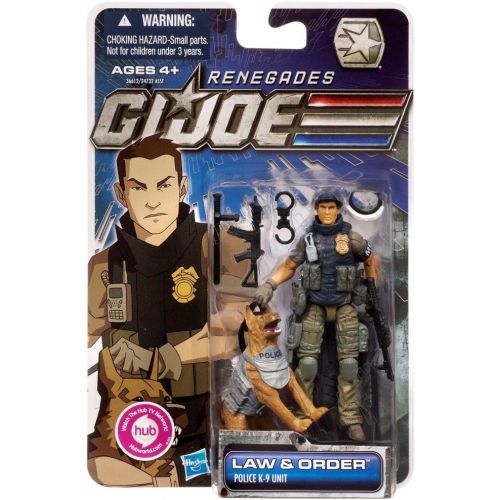 해즈브로 Hasbro G.I. Joe 30th Anniversary 3 3/4 Inch Action Figure Law Order Renegades