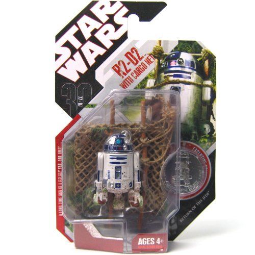 해즈브로 Hasbro Star Wars Basic Figure R2-D2 in Cargo Net