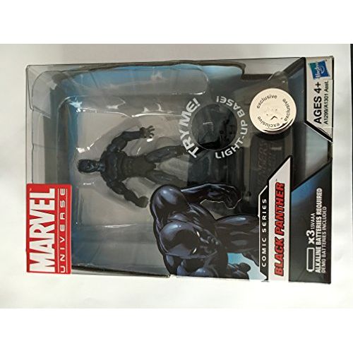 해즈브로 Hasbro Marvel Universe Exclusive Comic Series Figure with Light Up Base Black Panther