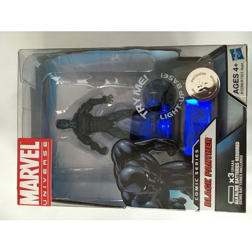 해즈브로 Hasbro Marvel Universe Exclusive Comic Series Figure with Light Up Base Black Panther