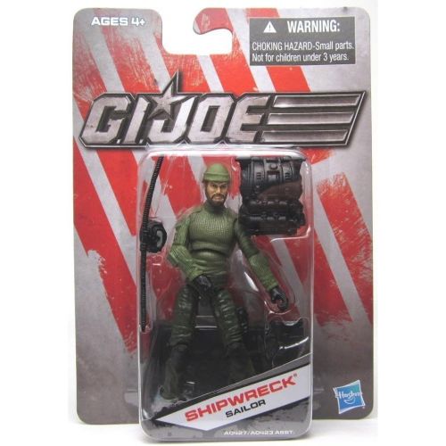 해즈브로 Hasbro G.I. Joe Exclusive Action Figure, Shipwreck Sailor, Green Outfit