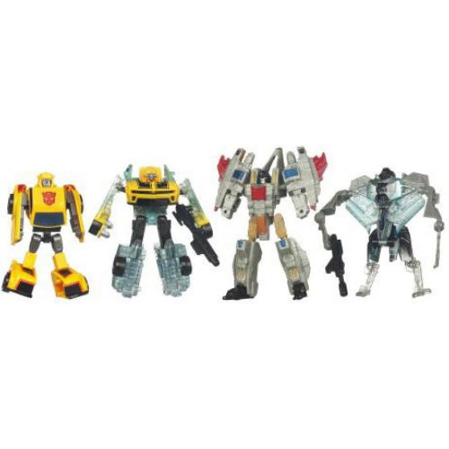 해즈브로 Hasbro Transformers 3 Dark of the Moon Movie Exclusive Cyberverse Evolution Legion Class Action Figure 4Pack Bumblebee vs. Starscream