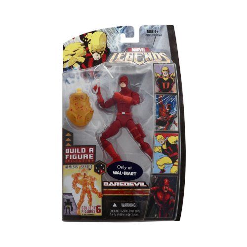 해즈브로 Hasbro Marvel Legends Exclusive Nemesis Build-A-Figure Wave Action Figure Daredevil ...