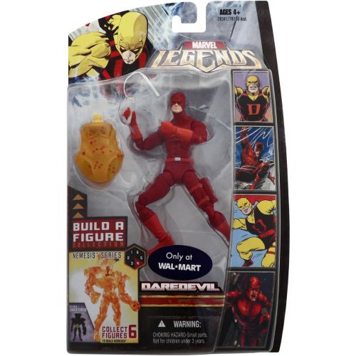 해즈브로 Hasbro Marvel Legends Exclusive Nemesis Build-A-Figure Wave Action Figure Daredevil ...