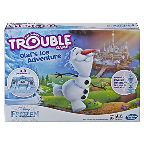 해즈브로 Hasbro Gaming Trouble Game Olafs Ice Adventure