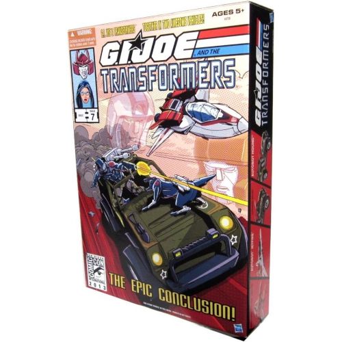 해즈브로 Hasbro The Epic Conclusion GI Joe and Transformers SDCC 2013 ComicCon Exclusive Set