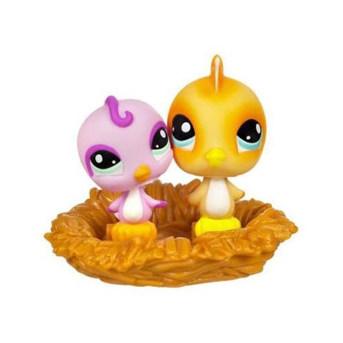 해즈브로 Hasbro Littlest Pet Shop Assortment A Series 3 Collectible Figure Birds with Nest