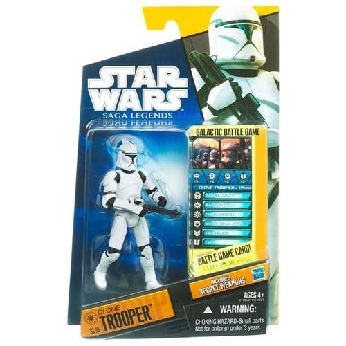 해즈브로 Hasbro Star Wars 2010 Saga Legends Action Figure SL No. 10 Clone Trooper Episode II