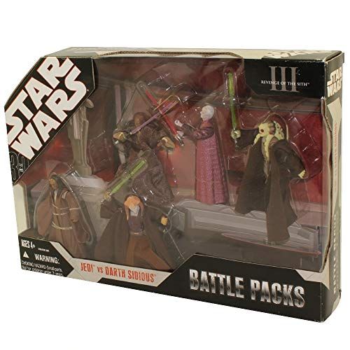 해즈브로 Hasbro Star Wars Battle Pack: Jedi vs Darth Sidious