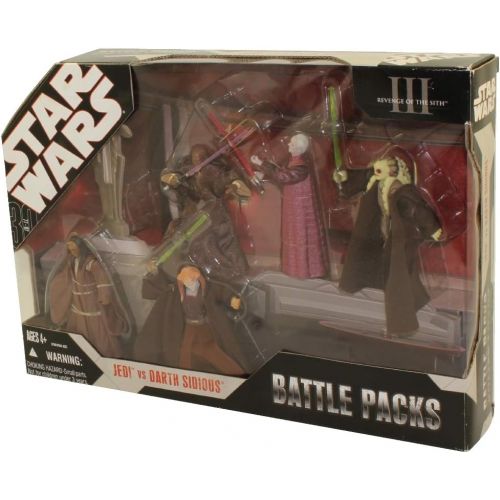 해즈브로 Hasbro Star Wars Battle Pack: Jedi vs Darth Sidious