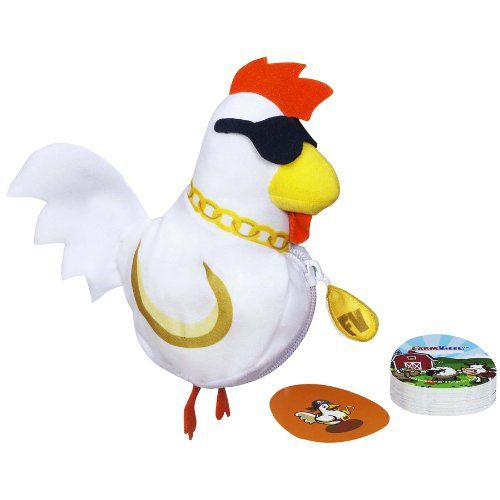 해즈브로 Hasbro Farmville Animal Game Funky Chicken/Go Fish Game