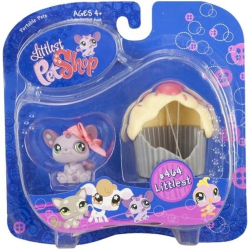 해즈브로 Hasbro Littlest Pet Shop: Pairs and Portables - Mouse with Cupcake