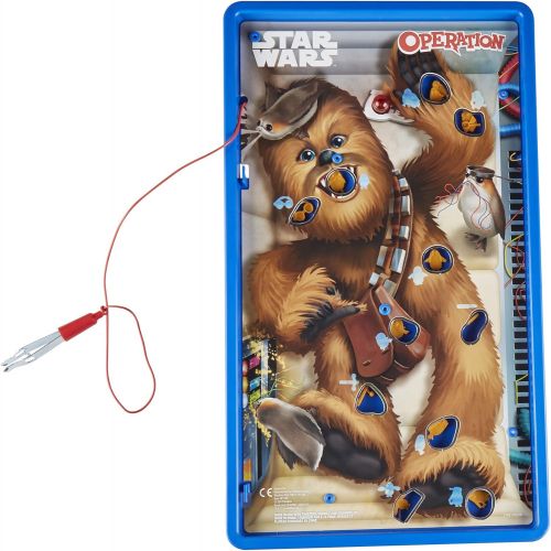 해즈브로 Hasbro Gaming Operation Game: Star Wars Chewbacca Edition