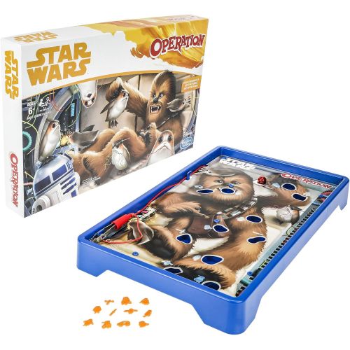 해즈브로 Hasbro Gaming Operation Game: Star Wars Chewbacca Edition