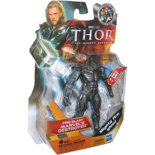 해즈브로 Hasbro Thor: The Mighty Avenger Action Figure #11 Fireblast Marvels Destroyer 3.75 Inch