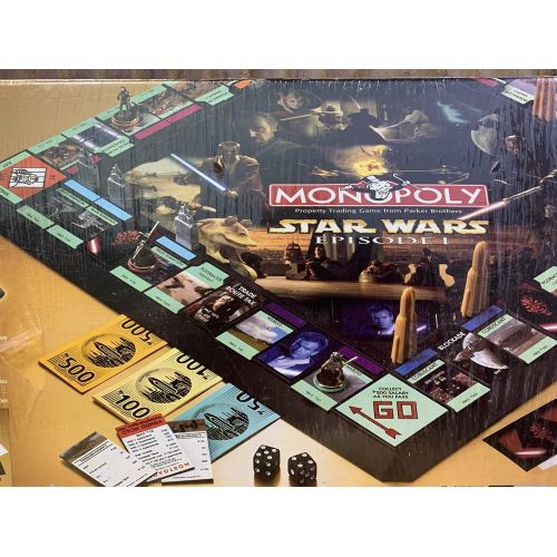 해즈브로 Monopoly Star Wars Episode I Board Game Made by Hasbro