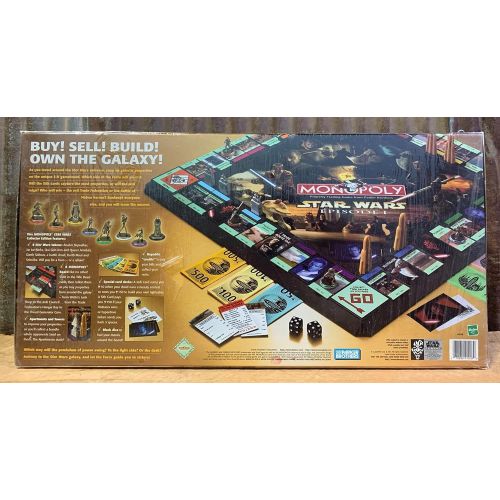 해즈브로 Monopoly Star Wars Episode I Board Game Made by Hasbro