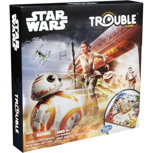 해즈브로 Hasbro Gaming Trouble Game: Star Wars Edition