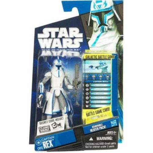 해즈브로 Star Wars The Clone Wars Captain Rex In Snow Gear Scale by Hasbro, 3.75 inch - Cw12