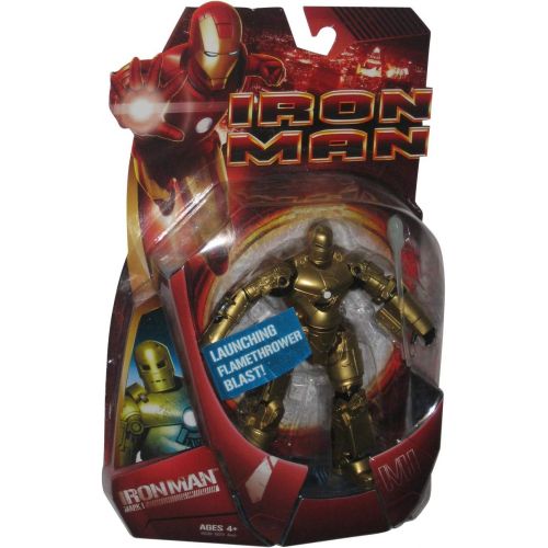 해즈브로 Hasbro Iron Man Movie Action Figure Gold Mark 1 Iron Man