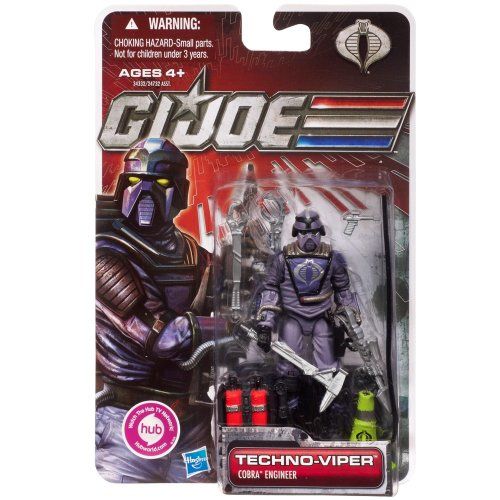 해즈브로 G.I. Joe 30th Anniversary 3 3/4 Inch Action Figure Techno Viper Cobra Engineer by Hasbro