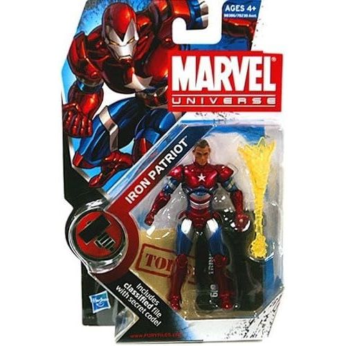 해즈브로 Marvel Universe 3 3/4 Iron Patriot Action Figure Norman Osborne Variant by Hasbro