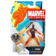 Hasbro Marvel Universe 3 3/4 Series 1 Action Figure Human Torch in Flames