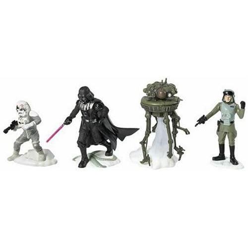 해즈브로 Hasbro Star Wars Unleashed Battle 4 Pack Darth Vader, Probe Droid, General Veers, at-at Walkers