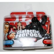 Star Wars 2009 Galactic Heroes 2-Pack Princess Leia and Darth Vader by Hasbro