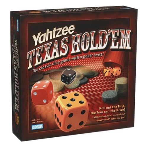 해즈브로 Hasbro Gaming Yahtzee Texas Hold Em