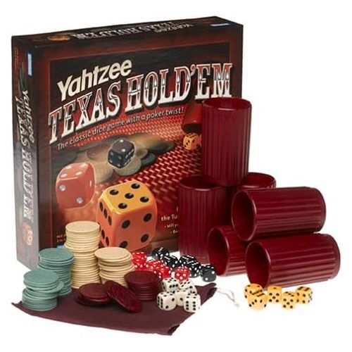 해즈브로 Hasbro Gaming Yahtzee Texas Hold Em