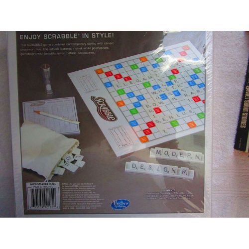 해즈브로 Hasbro Scrabble Family Game Pearl Edition