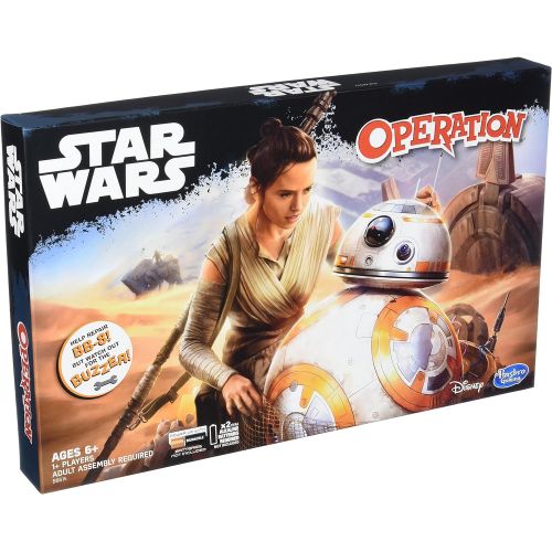 해즈브로 Hasbro Gaming Operation Game: Star Wars Edition